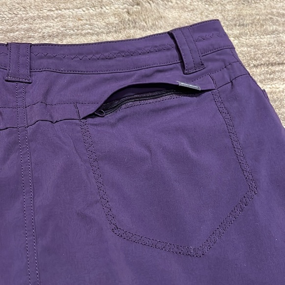 EUC Eddie Bauer Travex Adventurer Purple Skort Size 2 - Picture 6 of 6